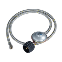 Companion Braid Hose LCC27 Reg 1/4" BSP 1.2m