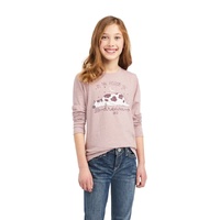Ariat Girls Real Dreamin Mood Long Sleeve Shirt