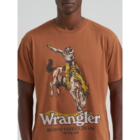 Wrangler Men's Rawhide Graphic Short Sleeve Tee
