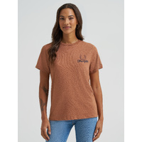 Wrangler Women's Retro Regular Fit Short Sleeve Tee