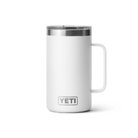 Yeti Rambler 24oz Mug with Magslider Lid White