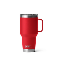 Yeti Rambler 30oz Travel Mug with Stronghold Lid Rescue Red