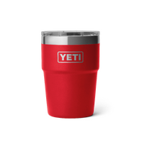 Yeti Rambler 16oz Stackable Cup Rescue Red