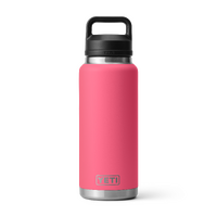 Yeti Rambler 36oz Bottle with Chug Cap Tropical Pink