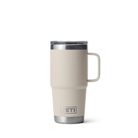 Yeti Rambler 20oz Travel Mug with Stronghold Lid Cape Taupe