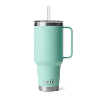 Yeti Rambler 42oz Straw Mug Seafoam