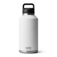 Yeti Rambler 64oz Bottle with Chug Cape White
