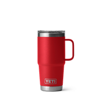 Yeti Rambler 20oz Travel Mug with Stronghold Lid Rescue Red