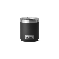 Yeti Rambler 10oz Stackable Lowball with Magslider Lid Black