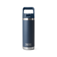 Yeti Rambler 18oz Straw Bottle Navy