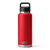 Yeti Rambler 46oz Bottle with Chug Cap Rescue Red