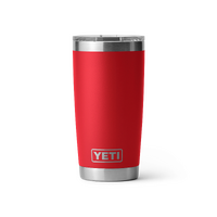 Yeti Rambler 20oz Tumbler with Magslider Lid Rescue Red