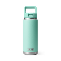 Yeti Rambler 26oz Straw Bottle Seafoam