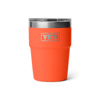 Yeti Rambler 16oz Stackable Cup Papaya