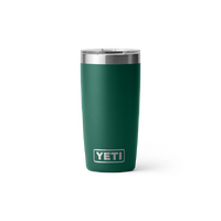 Yeti Rambler 10oz Tumbler w/Magslider Lid Black Forest Green