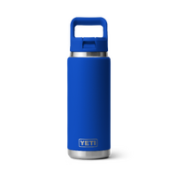Yeti Rambler 26oz Straw Bottle Royal Blue