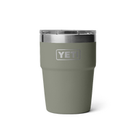 Yeti Rambler 16oz Stackable Cup Pampa Green