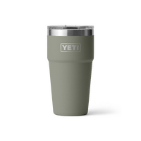 Yeti Rambler 20oz Stackable Cup Pampa Green