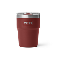 Yeti Rambler 16oz Stackable Cup Stag Red