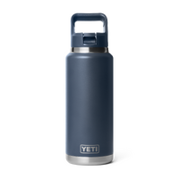 Yeti Rambler 36oz Straw Bottle Navy