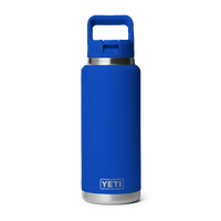 Yeti Rambler 36oz Straw Bottle Royal Blue