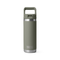 Yeti Rambler 18oz Straw Bottle Pampa Green