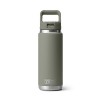 Yeti Rambler 26oz Straw Bottle Pampa Green