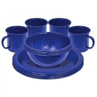 Campfire Speckled 12pc Dinner Set