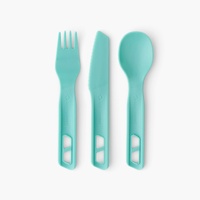 Sea To Summit Passage Cutlery Set 3pc Aqua Sea