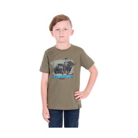 Bullzye Boys’ Banks Short Sleeve Tee