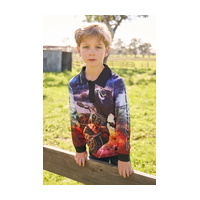 Bullzye Boys’ Eben Long Sleeve Tee