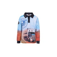 Bullzye Boys’ Roadie Long Sleeve Tee