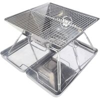 Wildtrak Frontier 360 S/Steel Fold BBQ Firepit