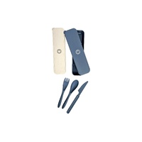 Wildtrak Wheat Straw Cutlery Set in Case
