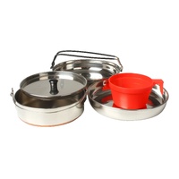 Wildtrak 1 Person S/S Mess Kit