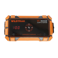 Wildtrak Heavy Duty 2000A 16000mAh Lithium Jump Starter Power Bank