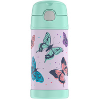 Thermos 355ml FUNtainer® Drink Bottle Butterfly Frenzy