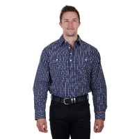 Hard Slog Men’s Alon Half Placket Long Sleeve Shirt