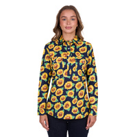 Hard Slog Women's Ally 1/2 Placket Long Sleeve Shirt