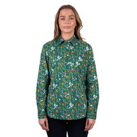 Hard Slog Women's Jani Half Button Long Sleeve Shirt