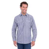 Hard Slog Men’s Brooks 1/2 Placket Long Sleeve Shirt