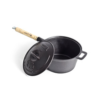 Campfire Cast Iron Saucepan 3qt