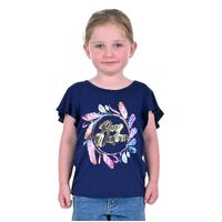 Pure Western Girl's Dylan Short Sleeve Tee