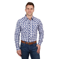 Pure Western Men Alec Long Sleeve Shirt