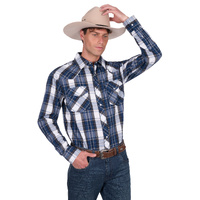 Pure Western Mens Nicholas Long Sleeve Shirt