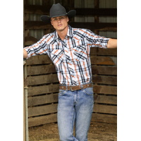 Pure Western Men's Terry Long Sleeve Shirt