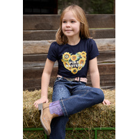 Pure Western Girls’ Marissa Short Sleeve Tee