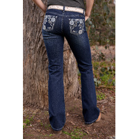 Pure Western Women’s Raven Boot Cut Jean (34L)