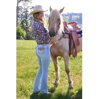 Pure Western Women's Liz Hi Rise Jeans 34" Leg