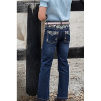 Pure Western Girls Blossom Boot Cut Jean